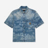 Amiri Hombre Barcelona Camisa Denim Chateau color Azul Denim sku 532-000728 01 - Foto 1