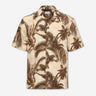 Moncler Hombre Barcelona Camisa Motivo Palmeras Lino color Beige sku 532-000733 01 - Foto 1