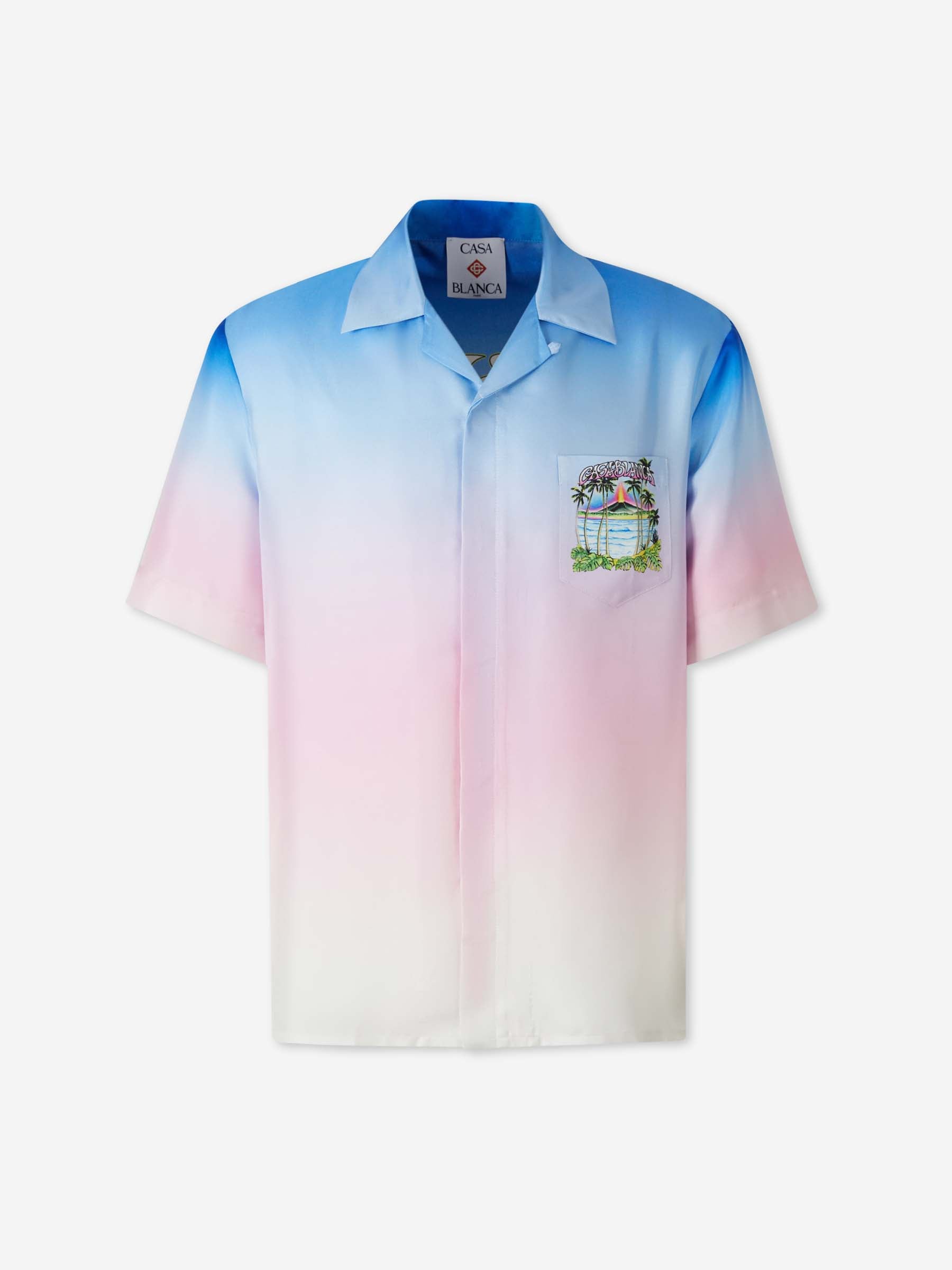 Casablanca Hombre Barcelona Camisa Volcano Gradient color Multicolor sku 532-000734 01 - Foto 1