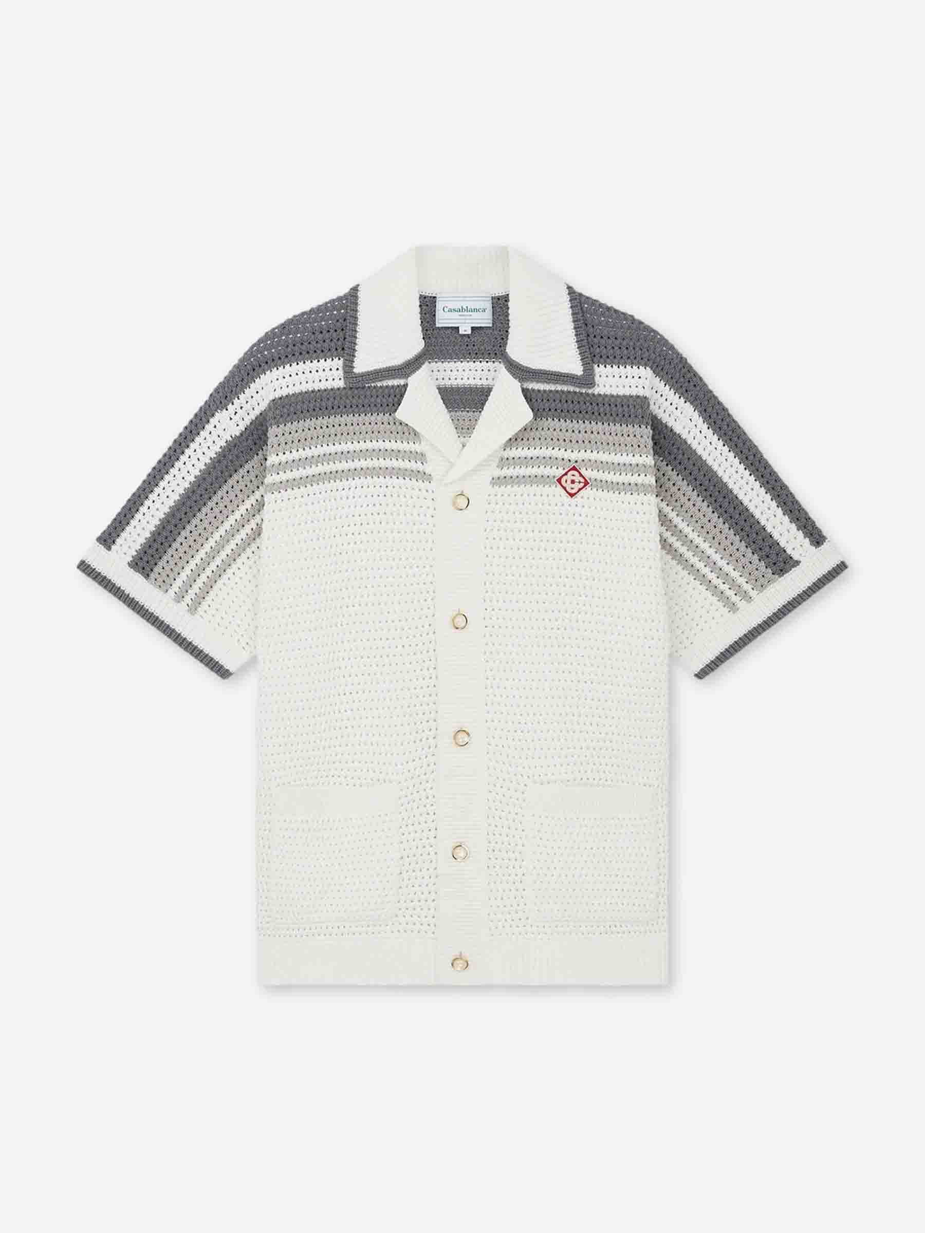 Casablanca Hombre Barcelona Camisa Crochet Algodón color Multicolor sku 532-000739 01 - Foto 1