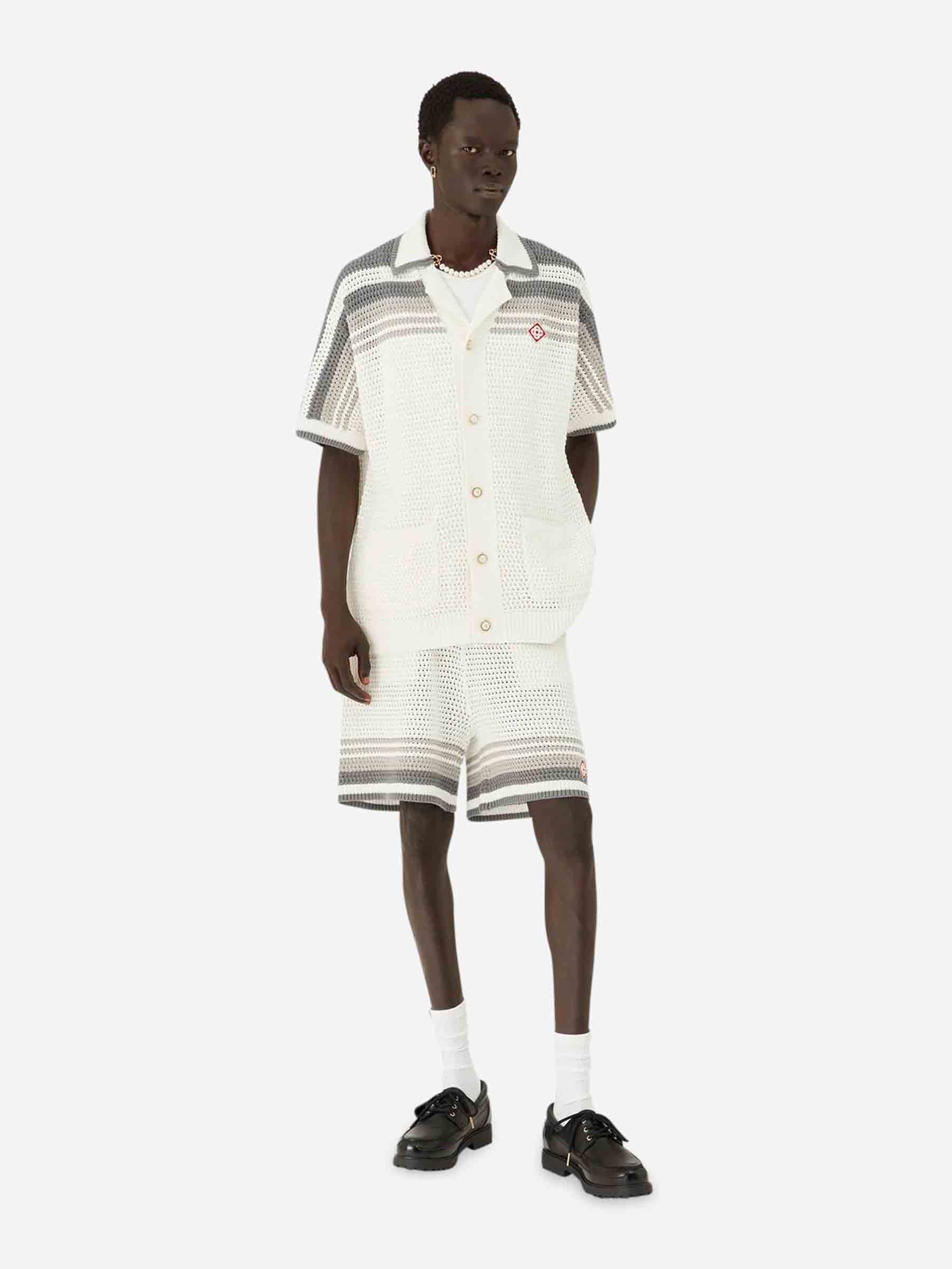 Casablanca Hombre Barcelona Camisa Crochet Algodón color Multicolor sku 532-000739 01 - Foto 2