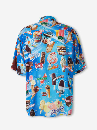 Balenciaga Hombre Barcelona Camisa Casual Estampada color Multicolor sku 532-000740 01 - Foto 2