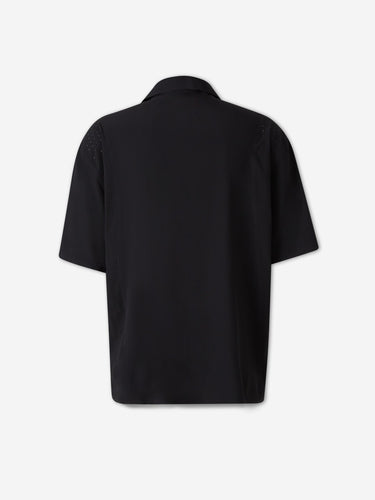 Adidas Y-3 Hombre Barcelona Camisa de Corte Relajado color Negro sku 532-000743 01 - Foto 2
