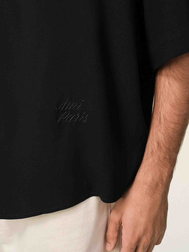 Ami Paris Hombre Barcelona Camisa Ancha color Negro sku 532-000745 01 - Foto 4