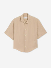 Ami Paris Hombre Barcelona Camisa Ancha color Beige sku 532-000745 02 - Foto 1