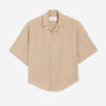 Ami Paris Hombre Barcelona Camisa Ancha color Beige sku 532-000745 02 - Foto 1