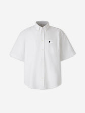 Ami Paris Hombre Barcelona Camisa Casual Algodón color Blanco sku 532-000746 01 - Foto 1