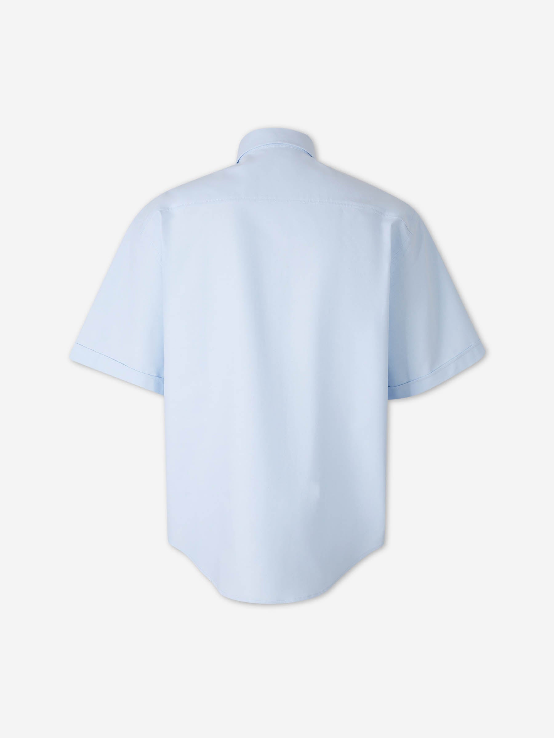 Ami Paris Hombre Barcelona Camisa Casual Algodón color Azul Celeste sku 532-000746 02 - Foto 2