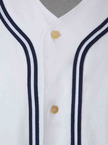 Jacquemus Le Plage Hombre Barcelona Camisa Béisbol Algodón color Blanco sku 532-000749 01 - Foto 3