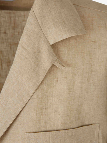 Lardini Hombre Barcelona Camisa Manga Corta color Lino sku 532-000753 01 - Foto 3