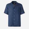 Lardini Hombre Barcelona Camisa Manga Corta color Azul Marino sku 532-000753 02 - Foto 1