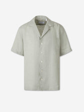 Lardini Hombre Barcelona Camisa Manga Corta color Verde Manzana sku 532-000753 03 - Foto 1