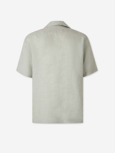 Lardini Hombre Barcelona Camisa Manga Corta color Verde Manzana sku 532-000753 03 - Foto 2