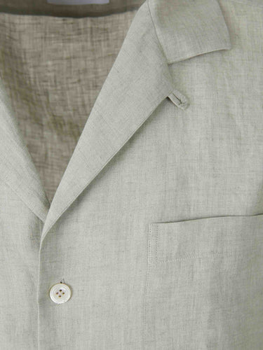 Lardini Hombre Barcelona Camisa Manga Corta color Verde Manzana sku 532-000753 03 - Foto 3