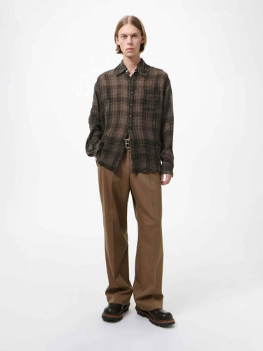 Our Legacy Hombre Barcelona Camisa Above cuadros color Multicolor sku 532-000754 01 - Foto 2