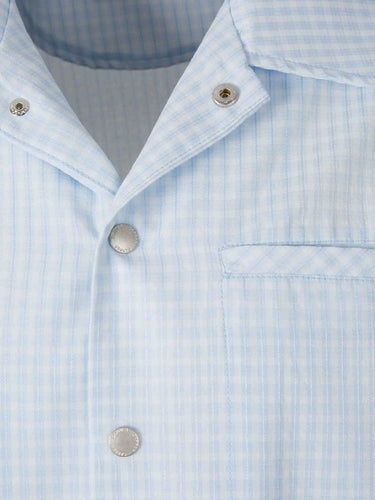 Carrer Hombre Barcelona Camisa de manga corta color Azul Celeste sku 532-000757 01 - Foto 3
