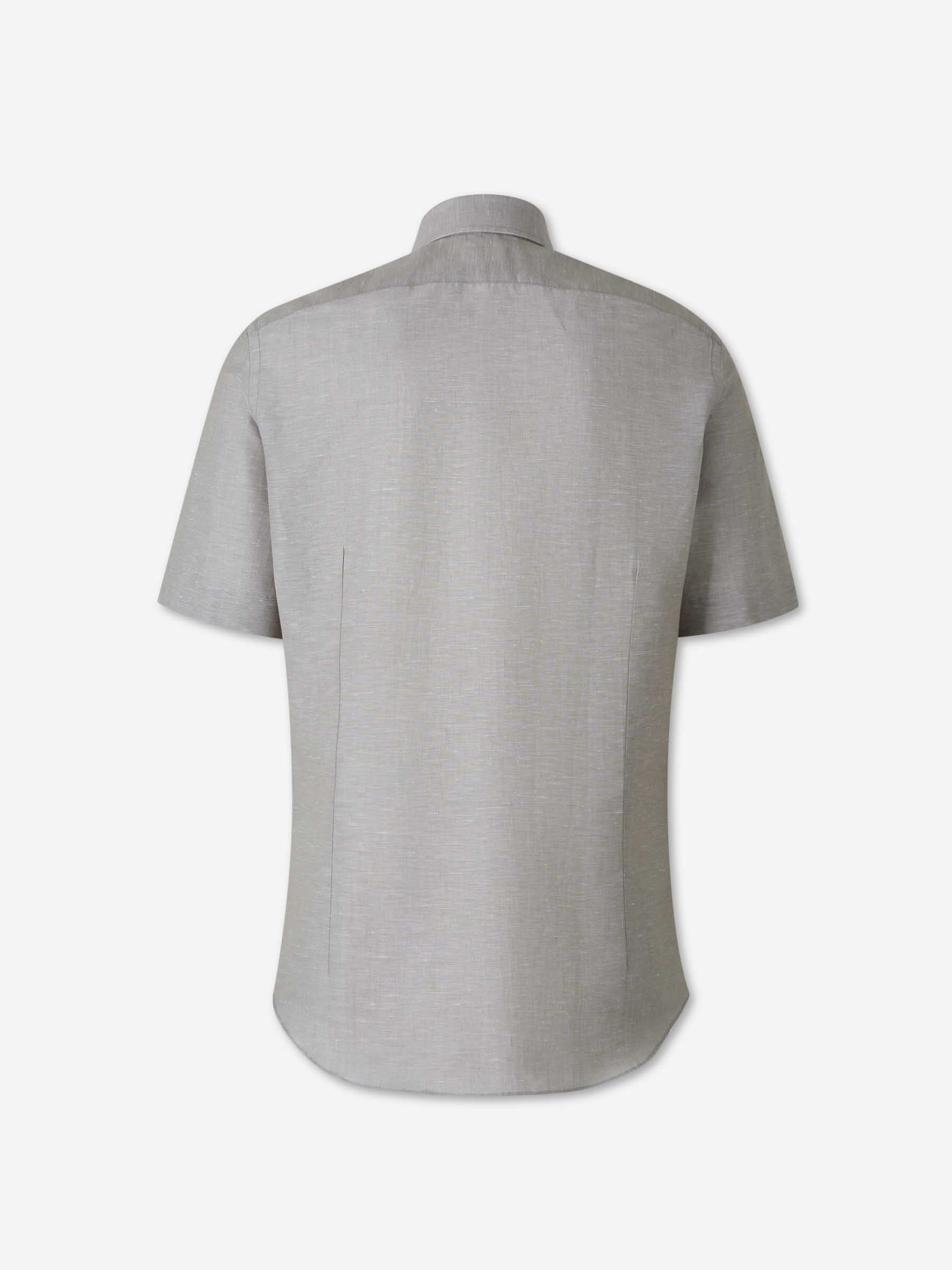 Santa Eulalia Hombre Barcelona Camisa Manga Corta color Verde Manzana sku No encontrado - Foto 2