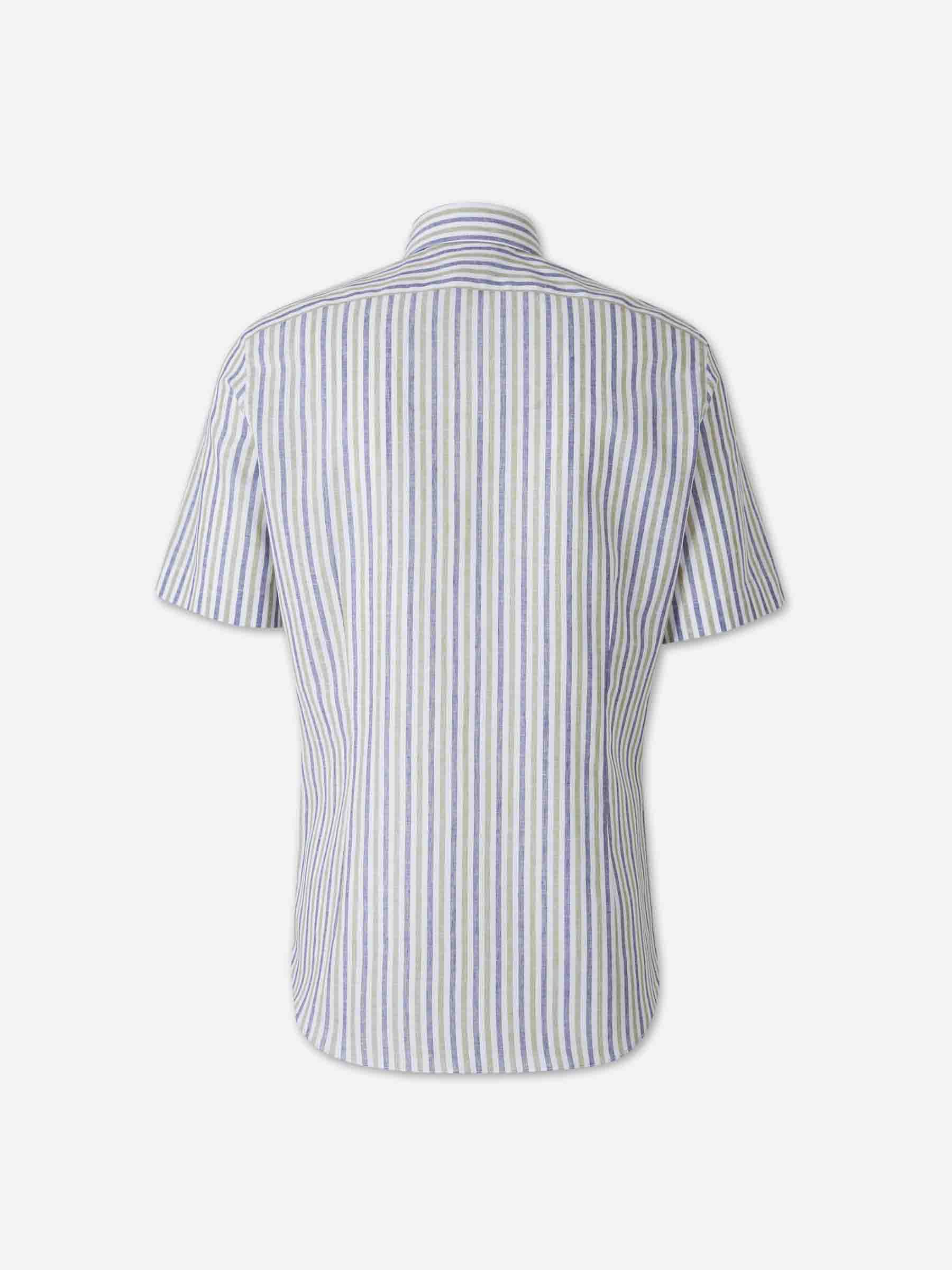 Santa Eulalia Hombre Barcelona Camisa Listada color Multicolor sku 532-000760 02 - Foto 2