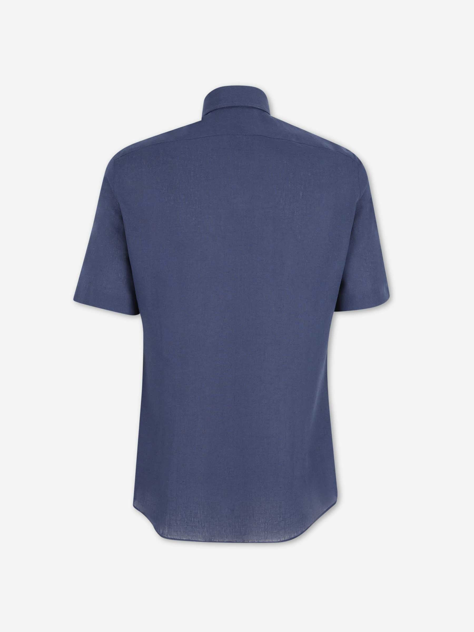 Santa Eulalia Hombre Barcelona Camisa Manga Corta color Azul Marino sku 532-000760 03 - Foto 2