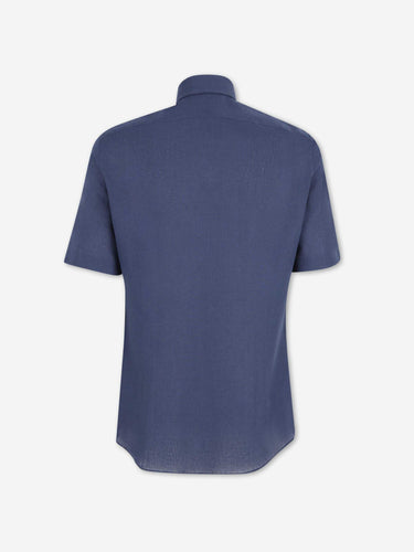 Santa Eulalia Hombre Barcelona Camisa Manga Corta color Azul Marino sku 532-000760 03 - Foto 2