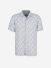 Santa Eulalia Hombre Barcelona Camisa Estampada color Azul Celeste sku 532-000761 01 - Foto 1