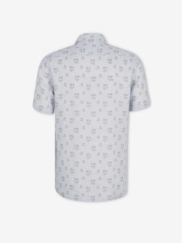 Santa Eulalia Hombre Barcelona Camisa Estampada color Azul Celeste sku 532-000761 01 - Foto 2