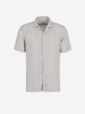 Santa Eulalia Hombre Barcelona Camisa Lisa color Lino sku 532-000762 01 - Foto 1