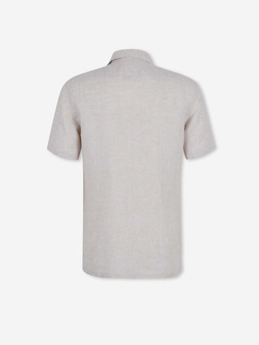 Santa Eulalia Hombre Barcelona Camisa Lisa color Lino sku 532-000762 01 - Foto 2