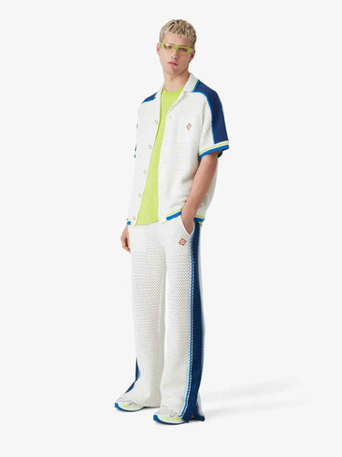 Casablanca Hombre Barcelona Camisa Casual Crochet color Blanco sku 532-000765 01 - Foto 2