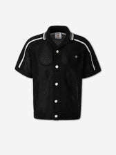 Casablanca Hombre Barcelona Camisa Mesh Casual color Negro sku 532-000766 01 - Foto 1