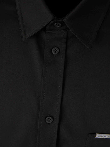 Balenciaga Hombre Barcelona Camisa Workwear color Negro sku 532-000768 01 - Foto 3