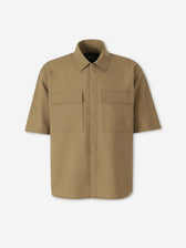 Laminar Hombre Barcelona Camisa Wool Touch color Verde Militar sku 532-000769 01 - Foto 1