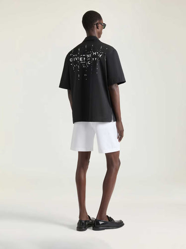Givenchy Hombre Barcelona Camisa Algodón Logo color Negro sku 532-000774 01 - Foto 4