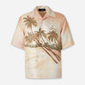 Amiri Hombre Barcelona Camisa Casual Seda color Naranja Claro sku 532-000778 02 - Foto 1