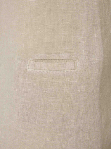 Santa Eulalia Hombre Barcelona Camisa Manga Corta Lino color Beige sku 532-000782 03 - Foto 4