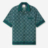 Casablanca Hombre Barcelona Camisa Monograma color Verde Oscuro sku 532-000786 03 - Foto 1