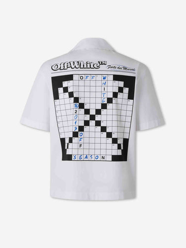 Off-White City Garments Hombre Barcelona Camisa Manga Corta color Blanco sku 532-000792 01 - Foto 2
