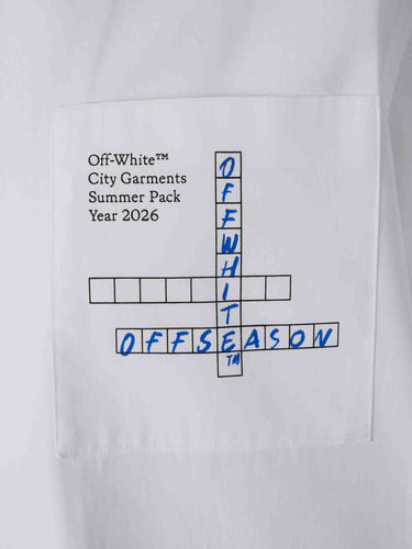 Off-White City Garments Hombre Barcelona Camisa Manga Corta color Blanco sku 532-000792 01 - Foto 4