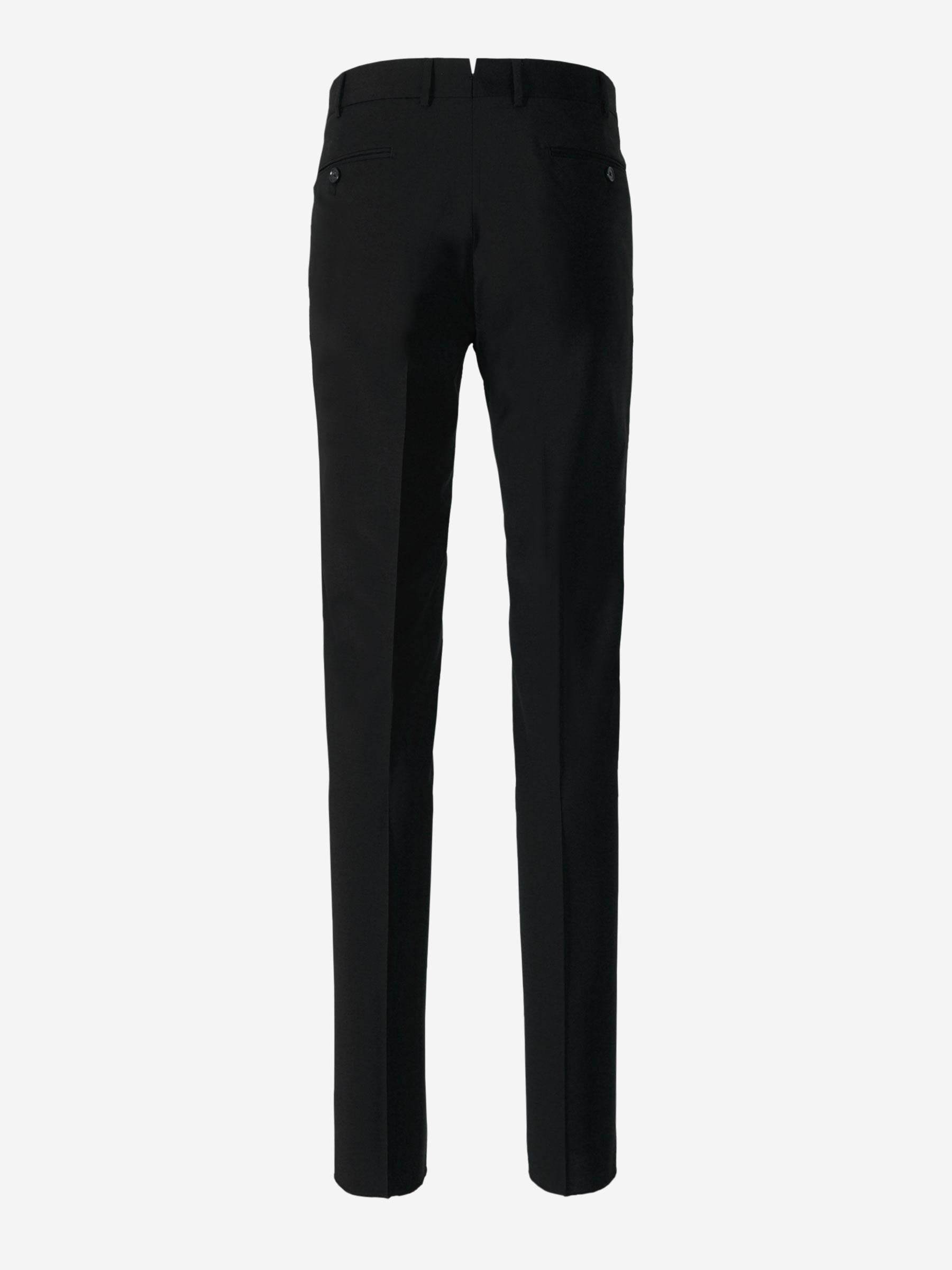 Santa Eulalia Hombre Barcelona Pantalones Formales Lana color Negro sku 321-000322 04 - Foto 2
