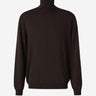 Zanone Hombre Barcelona Jersey Cuello Alto Lana color Marrón Oscuro sku 542-002132 07 - Foto 1