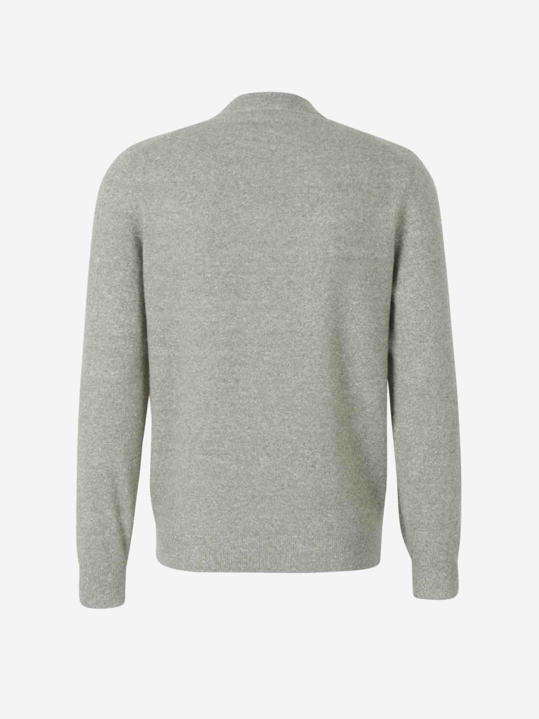 Fedeli Hombre Barcelona Jersey Punto Cashmere color Gris Piedra sku 542-002343 04 - Foto 2