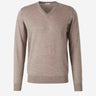 Santa Eulalia Hombre Barcelona Jersey Pico Cashmere color Camel sku 542-002425 07 - Foto 1