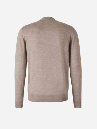 Santa Eulalia Hombre Barcelona Jersey Pico Cashmere color Camel sku 542-002425 07 - Foto 2