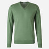 Santa Eulalia Hombre Barcelona Jersey Pico Cashmere color Verde sku 542-002425 08 - Foto 1