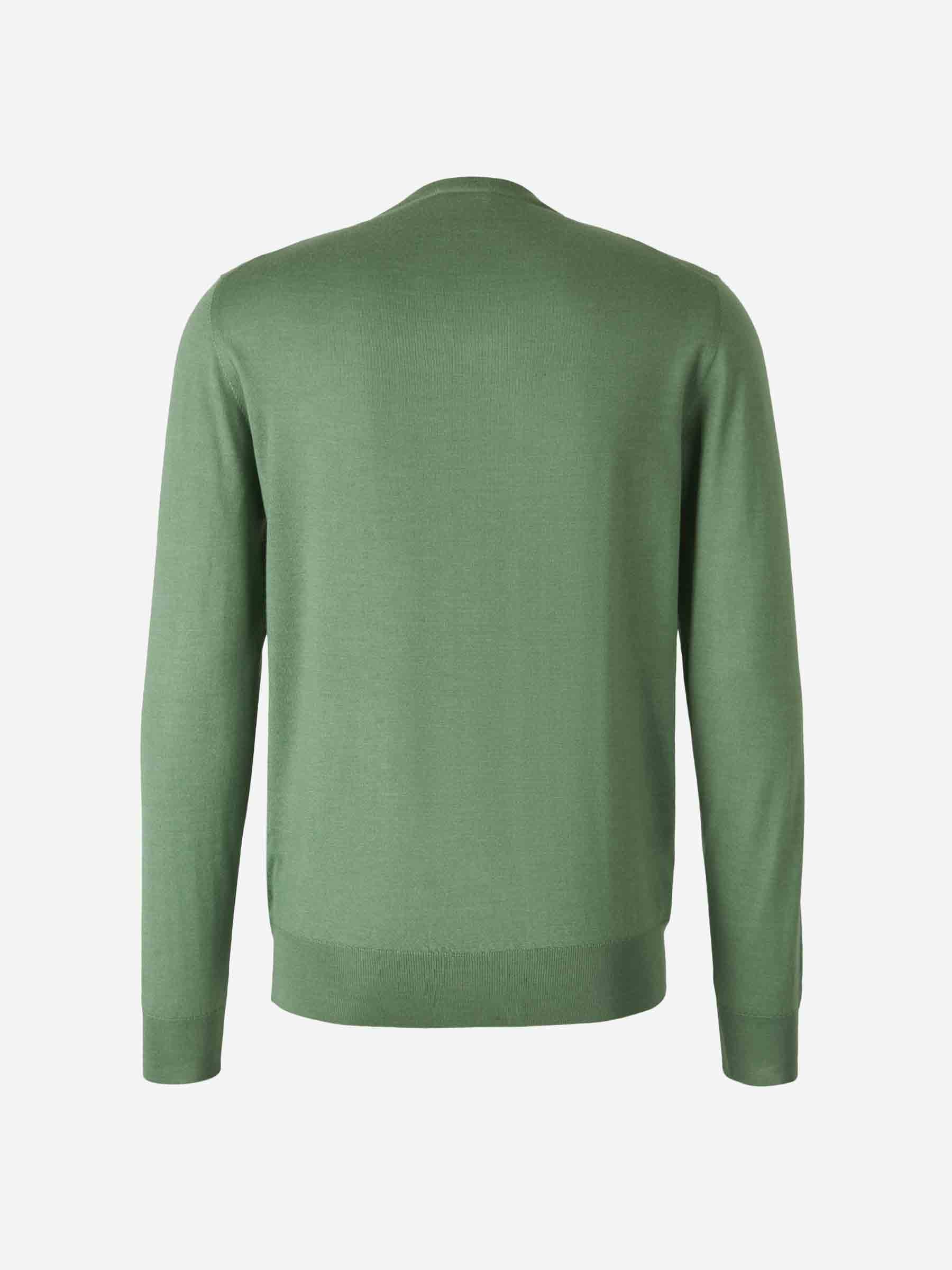 Santa Eulalia Hombre Barcelona Jersey Pico Cashmere color Verde sku 542-002425 08 - Foto 2
