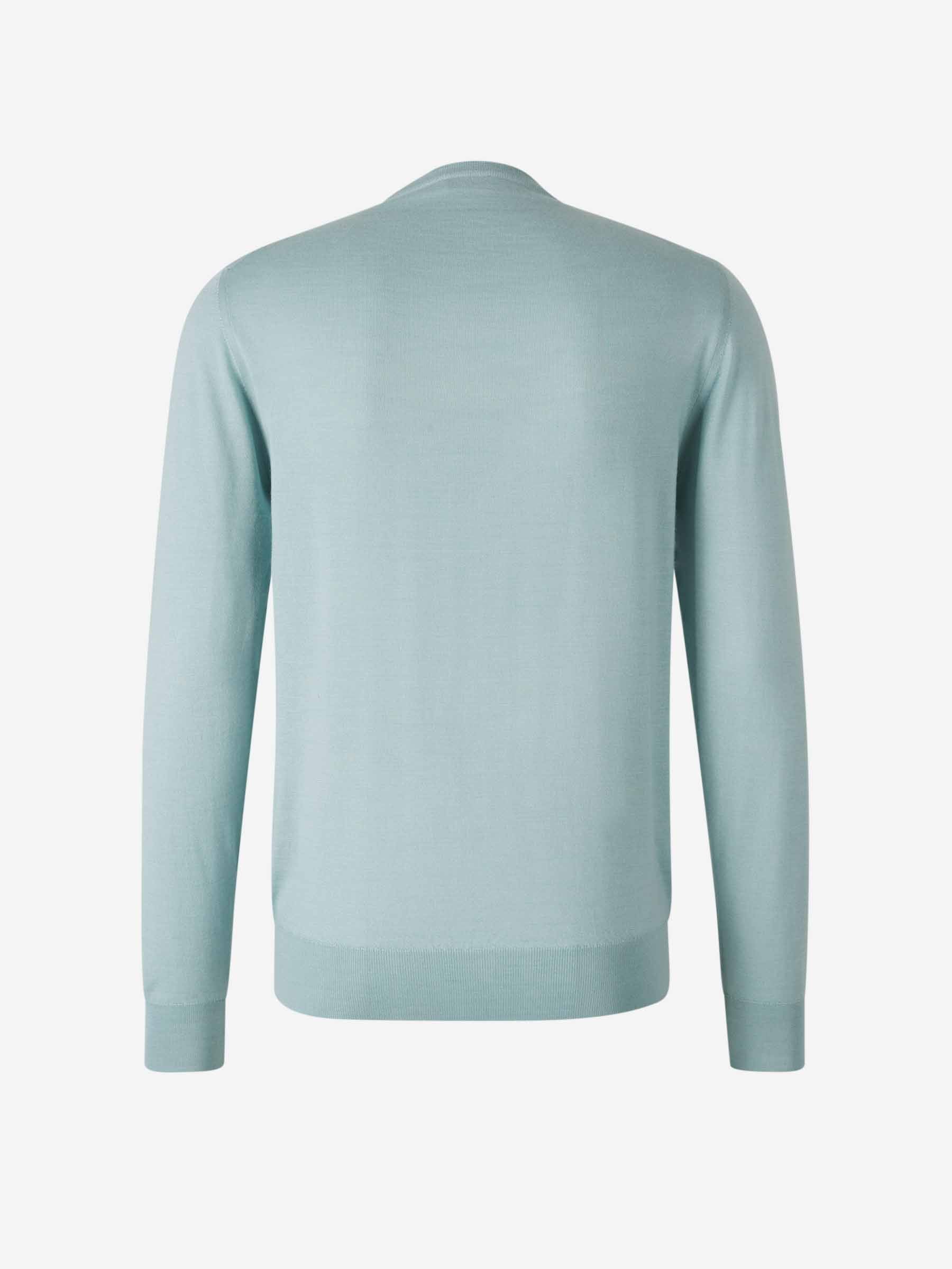 Santa Eulalia Hombre Barcelona Jersey Pico Cashmere color Verde Menta sku 542-002425 09 - Foto 2