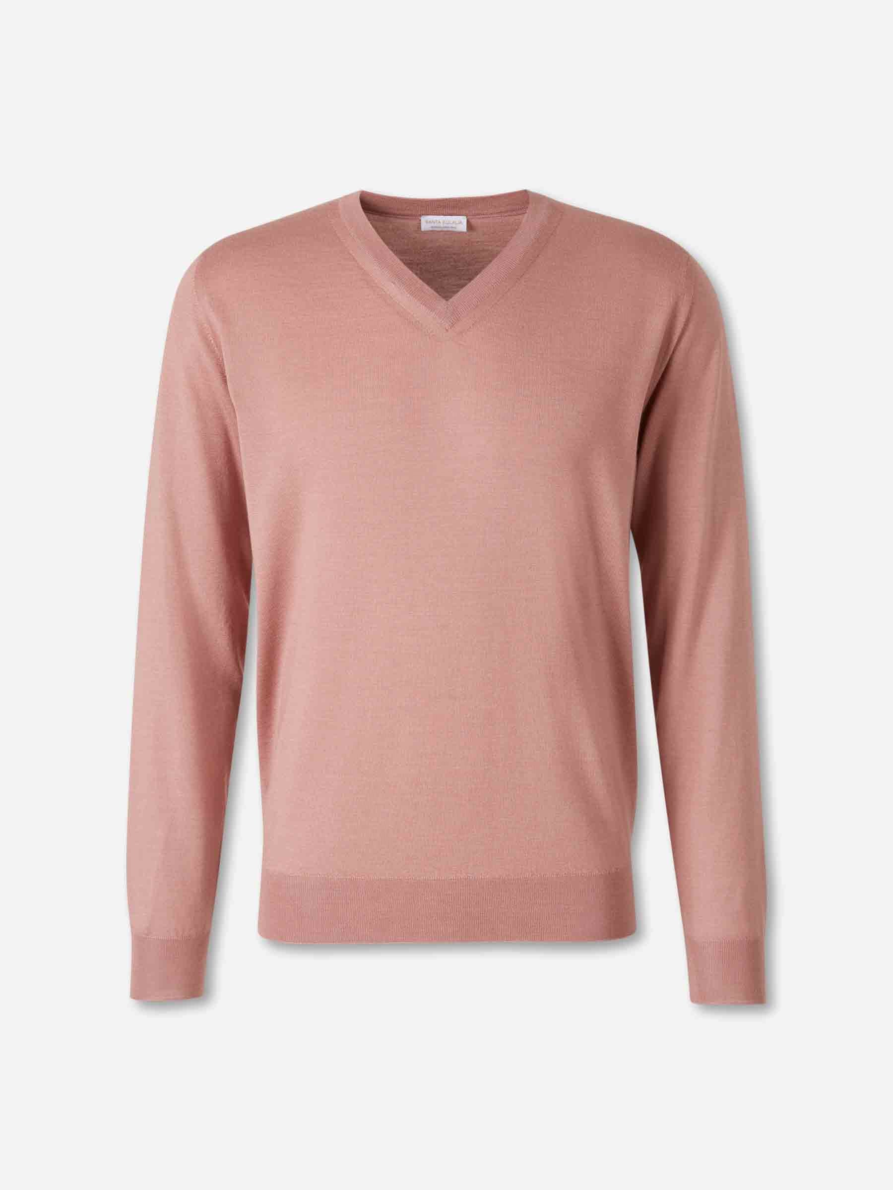 Santa Eulalia Hombre Barcelona Jersey Cuello Pico color Rosa Palo sku 542-002425 11 - Foto 1