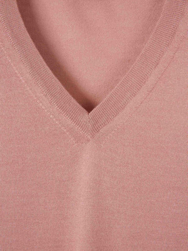 Santa Eulalia Hombre Barcelona Jersey Cuello Pico color Rosa Palo sku 542-002425 11 - Foto 3