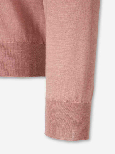 Santa Eulalia Hombre Barcelona Jersey Cuello Pico color Rosa Palo sku 542-002425 11 - Foto 4