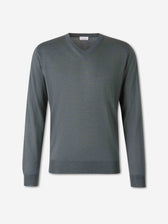 Santa Eulalia Hombre Barcelona Jersey Cuello Pico color Verde Oscuro sku 542-002425 13 - Foto 1